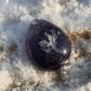 Fioletowa abstrakcja