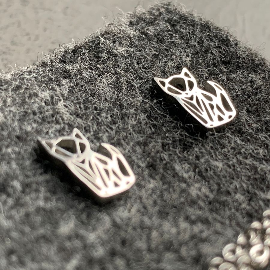 Stalove srebrne kotki - obrazek 4